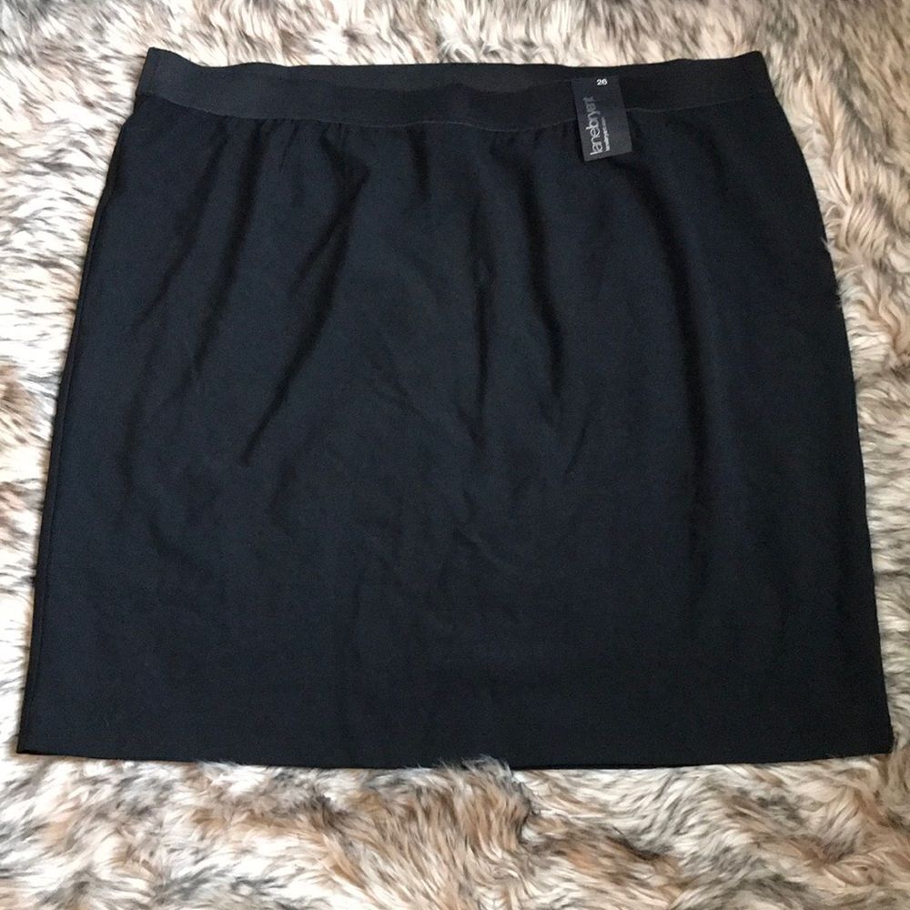 Lane Bryant Dress Occasion Party Work Skirt black